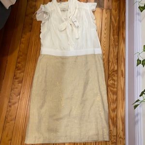 Loft midi work dress. Size 8.